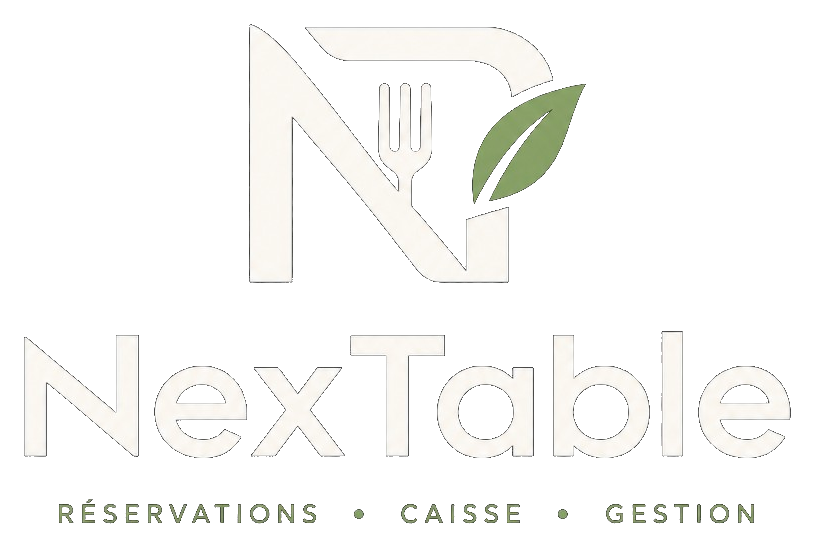 NexTable — Réservations · Caisse · Gestion